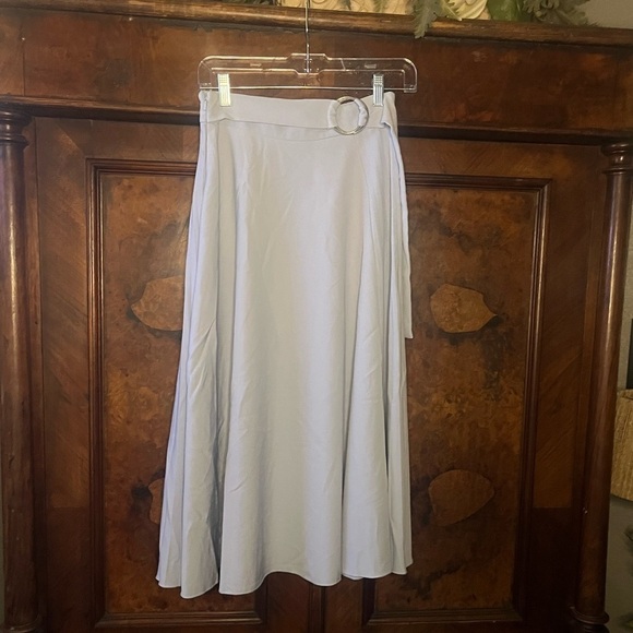 Nissa Dresses & Skirts - EUC Nissa- Pale Light Grey Blue Skirt. Size 2.